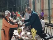ختام الدوري الرمضاني بنادى الداخلة الرياضى وتوزيع جوائز للفائزين