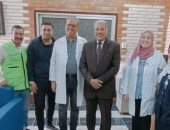 وكيل وزارة الصحة بالقليوبية يفاجئ مستشفى رمد بنها ويتفقد أحوال المرضى