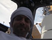 رائد فضاء إماراتى يعايد متابعيه بأغنية "يا ليلة العيد" من محطة الفضاء (فيديو)