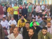 الآلاف يتوافدون على مسجد الحسين لأداء صلاة عيد الفطر المبارك.. صور