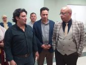 وكيل صحة بنى سويف يتفقد المستشفى التخصصى والتأمين فى ثانى أيام العيد.. صور