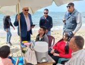 "السياحة والمصايف" بالإسكندرية: نسبة إشغال متوسطة على الشواطئ فى عيد الفطر