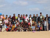 العيد فى سيناء.. متطوعون يسعدون الأطفال بالقرى واحتفالات بمجالس العائلات..صور