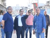 محافظ الغربية يتفقد أعمال النظافة فى المحلة 