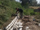 محافظة الجيزة تزيل 12حالة تعدٍ على الأراضى الزراعية.. صور