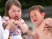 البكاء يجلب الصحة..  عودة مهرجان "سومو لبكاء الأطفال" فى اليابان .. صور