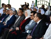 وزيرة التضامن تشارك فى افتتاح سباق الهجن بمدينة العريش فى شمال سيناء