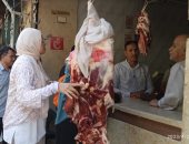 تحرير 8 مخالفات خلال حملة مكبرة على محلات الجزارة والمخابز فى المنيا