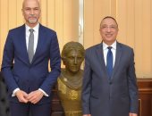 محافظ الإسكندرية يبحث مع قنصل عام فرنسا تعزيز سبل التعاون