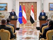 الرئاسة: الرئيس السيسى ومستشار النمسا ناقشا أوضاع السودان وفلسطين وسد النهضة