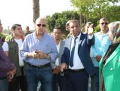 وزير الرى يتفقد أعمال تطهير الترع بمحافظة المنوفية