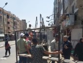 تحرير وضبط 81 محضرا ومخالفة فى حملات لرفع إشغالات وتعديات بمدينة الأقصر