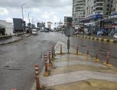 هطول أمطار خفيفة بالإسكندرية مع تقلبات ربيعية وانخفاض درجات الحرارة.. صور