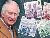 البريد الملكي يصدر 4 طوابع جديدة احتفالا بتتويج تشارلز الثالث.. صور