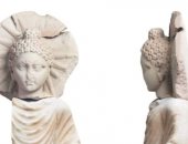 موقع أجنبى يبرز اكتشاف تمثال بوذا فى برنيس على البحر الأحمر