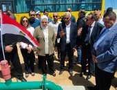 حكاية بئر مياه بالشيخ زويد زارها 3 وزراء ومحافظون ضمن احتفالات شمال سيناء.. صور