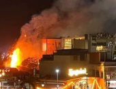 إخماد حريق خلف مجمع المطاعم ببورسعيد دون خسائر فى الأرواح