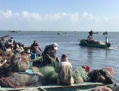 1228 مركب صيد تنطلق بعرض بحيرة البردويل فى أول يوم صيد للموسم الجديد.. فيديو وصور