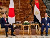  الرئيس عبد الفتاح السيسي يعقد مباحثات مثمرة مع رئيس الوزراء اليابانى