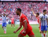 بايرن ميونخ يستعيد صدارة الدوري الألماني بثنائية ضد هيرتا برلين.. فيديو