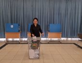 رئيسة مجلس الشيوخ فى أوزبكستان تدلي بصوتها فى الاستفتاء الدستورى