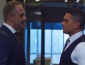 آخر ستورى لـ مصطفى درويش صورة مع آسر ياسين من مسلسل "سوتس بالعربى"