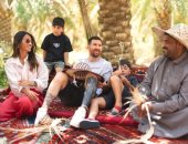 شاهد.. ميسي وعائلته يشاركون فى حملة للترويج للسياحة بالسعودية