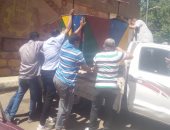 محافظ أسوان يتابع جهود إزالة التعديات ورفع الإشغالات.. صور