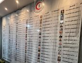 "صحة الإسكندرية" تحتفى باللوحة التذكارية لـ119 طبيبا من شهداء كورونا