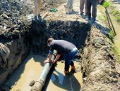 استكمال مشروع الصرف الصحي وإصلاح خط مياه شرب بدسوق 