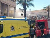 إخماد حريق داخل مأذنة مسجد بمدينة 6 أكتوبر دون إصابات