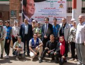 تقديم الرعاية الطبية لــ866 حالة بقافلة طبية مجانية بقرية نواج فى طنطا