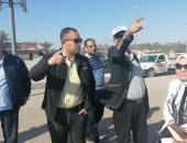 رئيس جهاز مدينة دمياط الجديدة يتفقد منطقة الميناء وأرض المخازن