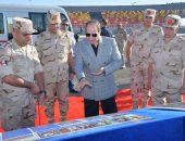 الرئيس السيسى يتفقد الأكاديمية العسكرية وعددا من المنشآت بالعاصمة الإدارية