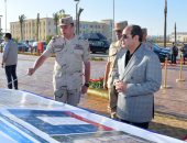 الرئيس السيسى يتفقد الأكاديمية العسكرية وبعض المنشآت بالعاصمة الإدارية.. فيديو