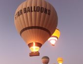52 رحلة بالون طائر  تحلق فى سماء الأقصر اليوم .. صور