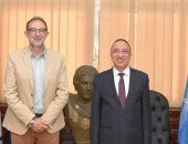 محافظ الإسكندرية يستقبل رئيس الهيئة القومية لسلامة الغذاء لبحث التعاون