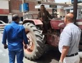حملة مكبرة على مواقف السيارات ومحطات الوقود بمدينة أشمون فى المنوفية