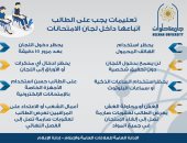 حظر استخدام المحمول.. جامعة حلوان تصدر تعليمات مهمة للطلاب خلال الامتحانات