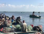 موسم صيد الأسماك.. بحيرة البردويل تستقبل رحلات صيد يومية لـ3500 صياد