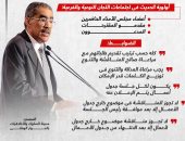 تعرف على أصحاب أولوية الحديث فى اجتماعات اللجان بالحوار الوطنى (إنفوجراف)