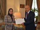 سفيرة البحرين تشيد بدور الجامعة العربية الملموس فى تعزيز التعاون العربى