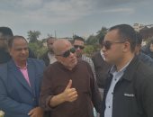 رئيس مدينة دمياط الجديدة يتفقد محطة معالجة الصرف الصحى بطاقة 50 ألف م3/ يوم 