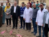 حياة كريمة.. فحص 1017 حالة خلال قافلة طبية في قرية "سندسيس" بالمحلة