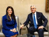 وزيرة التعاون الدولي تعقد جلسة مباحثات مع نائب رئيس البنك الدولى يالشرق الأوسط
