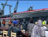 بدء إجلاء عالقين مصريين وأجانب من ميناء بورتسودان بواسطة سفينة حربية مصرية
