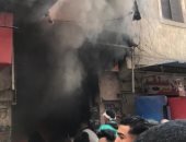 السيطرة على حريق فى محل بمنطقة الحضرة بالإسكندرية 