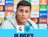 رودري: مانشستر سيتي متواجد للقتال أمام ريال مدريد في أبطال أوروبا