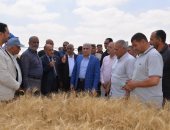 السكرتير العام لمحافظة الإسماعيلية يشهد افتتاح موسم حصاد القمح