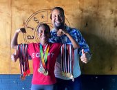 بطلة الإسماعيلى لألعاب القوى: حققت 97 ميدالية وهدفى الوصول للأولمبياد